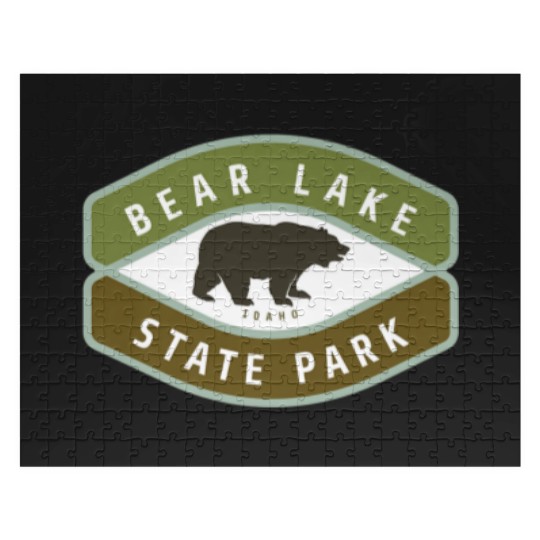 Discover Bear Lake State Park Idaho Roaming Bear ID Vacatio Jigsaw Puzzles