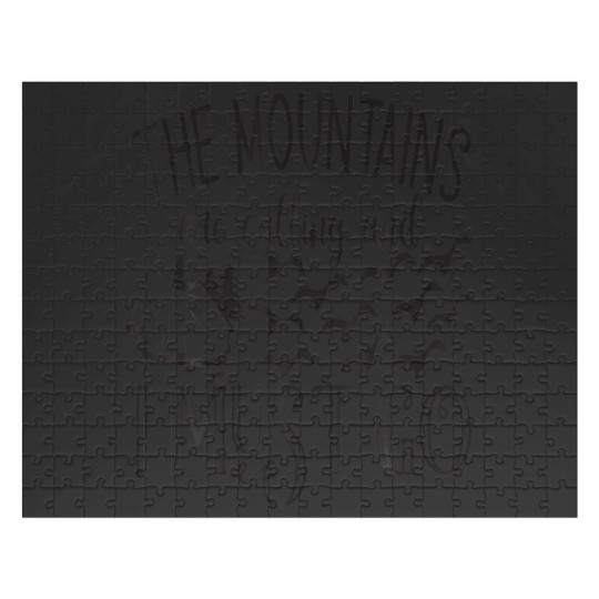Discover The Mountains Are Calling And I Must Go Travel Nat Jigsaw Puzzles