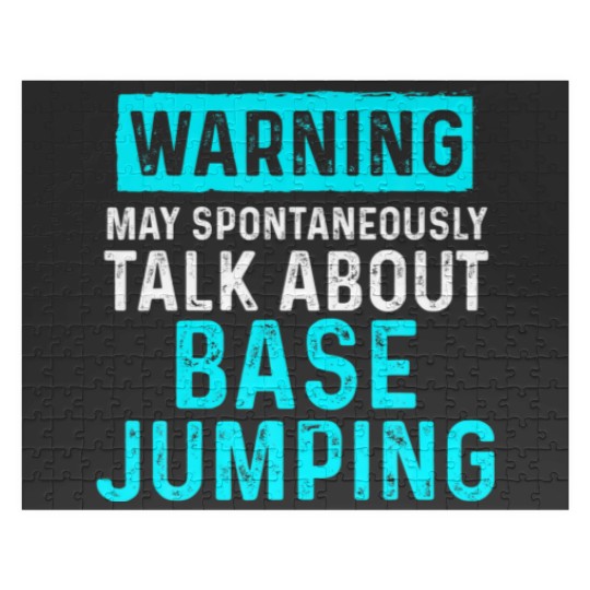 Discover Base Jumping Lover Base Jumper Jigsaw Puzzles
