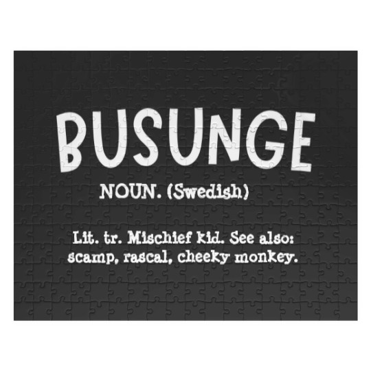 Discover Fun 'Busunge' Swedish Boys' Jigsaw Puzzles