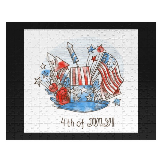 Discover Happy 4th of July Jigsaw Puzzles