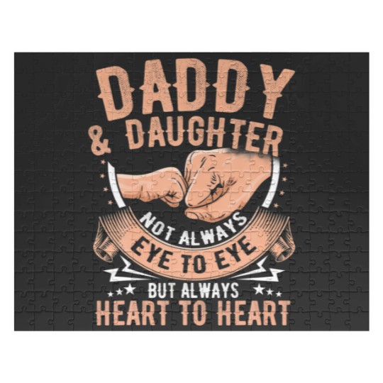 Discover Fathers Day T From Daughter Daddy Papa Gift Padre Jigsaw Puzzles