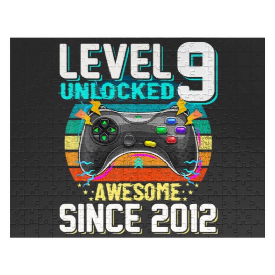 Discover Awesome 2012 Level 9 Unlocked Video Game 9 Years O Jigsaw Puzzles