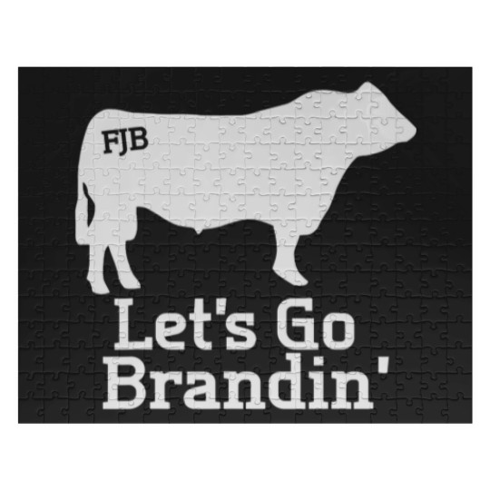 Discover Let's Go Brandin' Ranching Farming Cattle Branding Jigsaw Puzzles