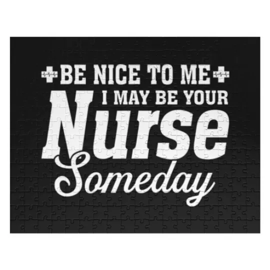 Discover Nurse Vintage RN Nurse Week Appreciation Graduatio Jigsaw Puzzles