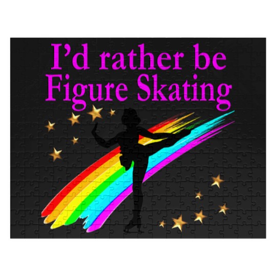 Discover RATHER BE FIGURE SKATING Jigsaw Puzzles