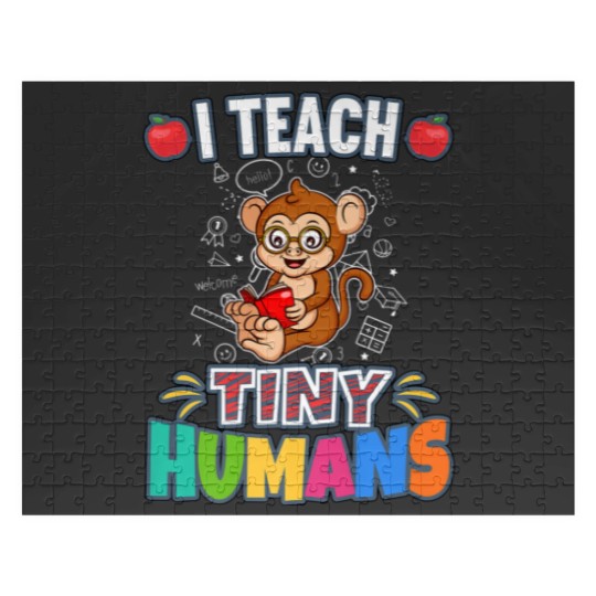 Discover I Teach Tiny Humans Primary Elementary Teacher Cla Jigsaw Puzzles