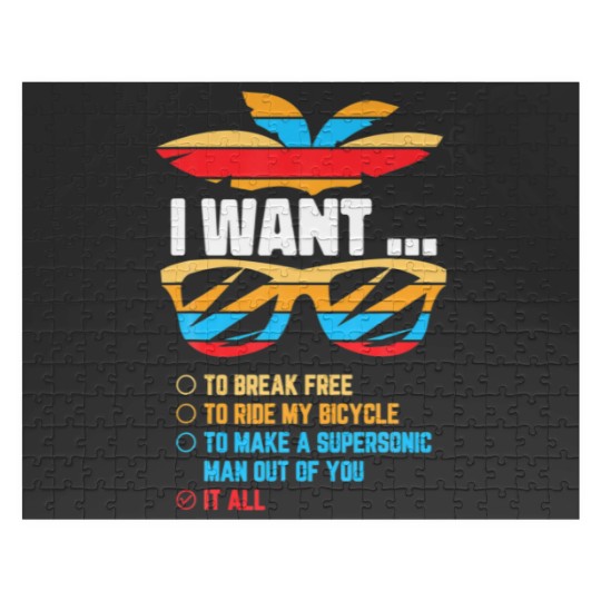 Discover I Want To Break Free To Ride My Bicycle It All Gif Jigsaw Puzzles