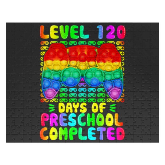 Discover Level 120 Days Of Preschool Completed Video Game P Jigsaw Puzzles