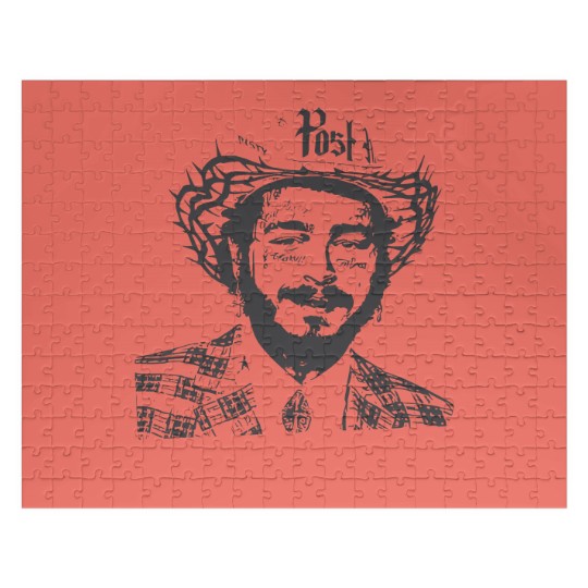 Discover post Malone Cowboy Jigsaw Puzzles, Music Merch, Country Music