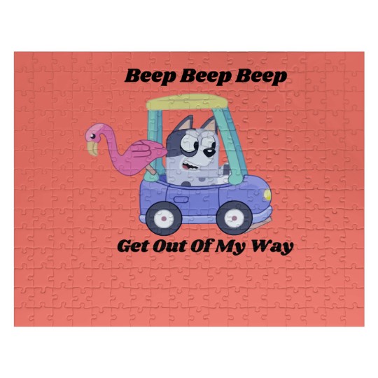 Discover Get Out Of My Way Muffin Jigsaw Puzzles, Muffin BlueyDad Jigsaw Puzzles
