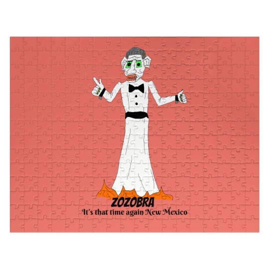 Discover Zozobra, original artwork Jigsaw Puzzles