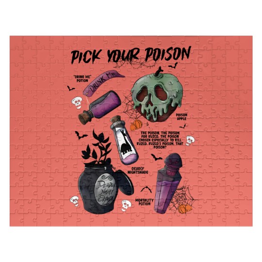 Discover Pick Your Poison Jigsaw Puzzles