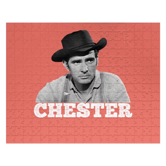 Discover Chester - Gunsmoke - Tv Western Jigsaw Puzzles