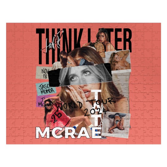 Discover Tate Mcrae Jigsaw Puzzles, Think Later World Tour 2024 Jigsaw Puzzles