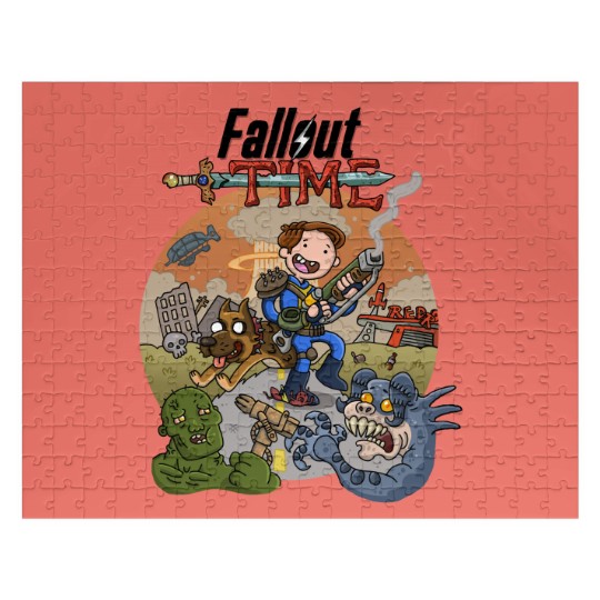 Discover Fallout X Adventure Time Jigsaw Puzzles