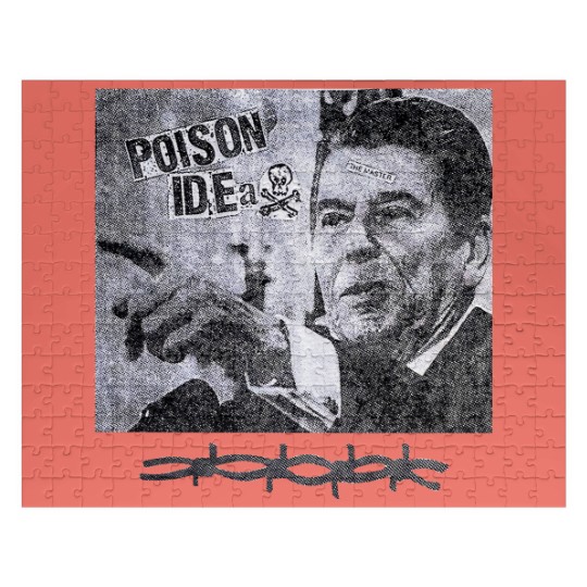 Discover Poison Idea Jigsaw Puzzles Vintage Rock Punk Jigsaw Puzzles