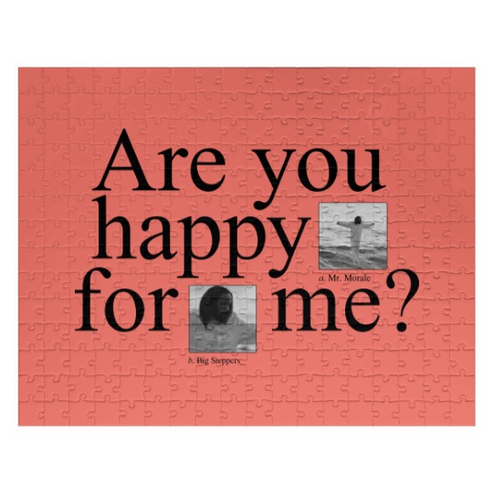 Discover Kendrick Lamar Tour Jigsaw Puzzles, Are You Happy For Me, I Am Sorry Jigsaw Puzzles AH6540
