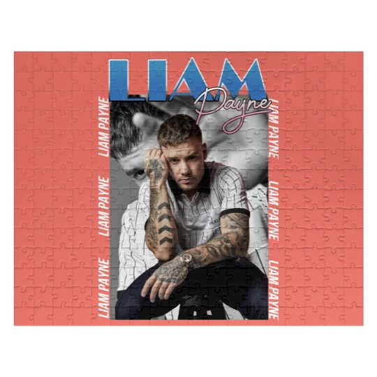 Discover Liam Payne Tribute Graphic Jigsaw Puzzle, RIP 1993-2024