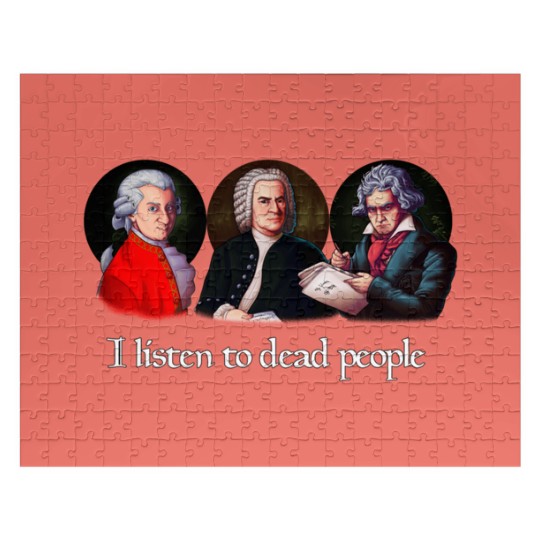 Discover I listen to dead people in 10 minutes Jigsaw Puzzles