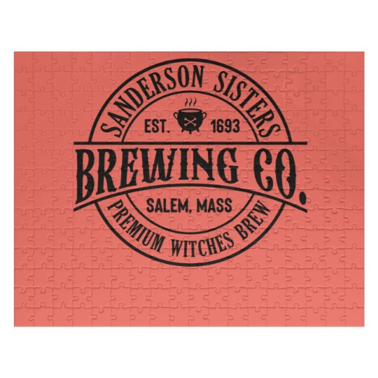 Discover Sanderson Sisters Brewing Co Jigsaw Puzzles, sanderson sisters, halloween Jigsaw Puzzles, plus size 3x 4x 5x, witches Jigsaw Puzzles, fall Jigsaw Puzzles