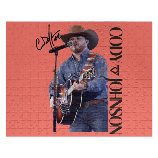 Discover Cody Johnsonn Singer Jigsaw Puzzles Gift For Fans Jigsaw Puzzles