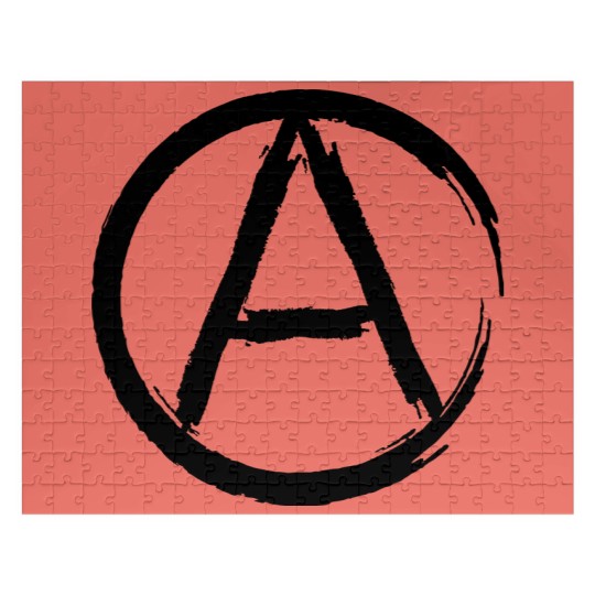 Discover anarchy sign Jigsaw Puzzles