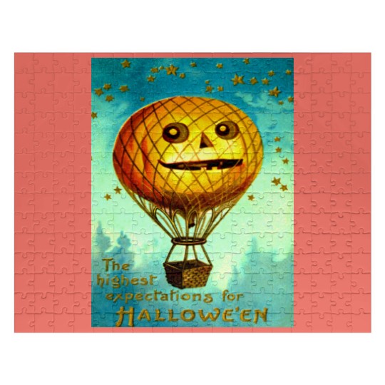 Discover Jack O' Lantern Air Balloon Jigsaw Puzzles