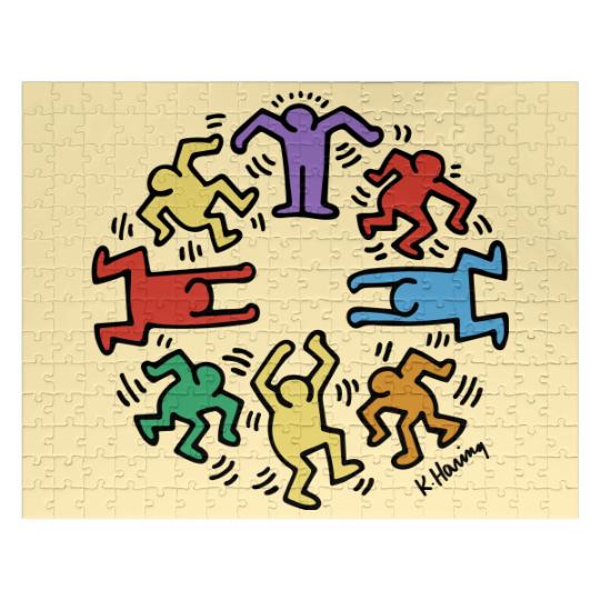 Discover New Vintage Keith Haring Jigsaw Puzzles Size USA