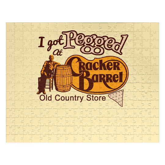 Discover I got Pegged at Cracker Barrel Old Country Store Jigsaw Puzzles, Cracker Barrel Jigsaw Puzzles
