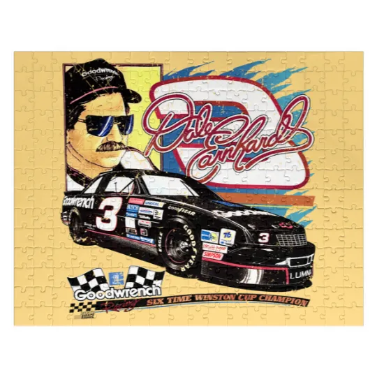 Discover Retro Dale Earnhardt Finger Jigsaw Puzzles, Dale Earnhardt Jigsaw Puzzles
