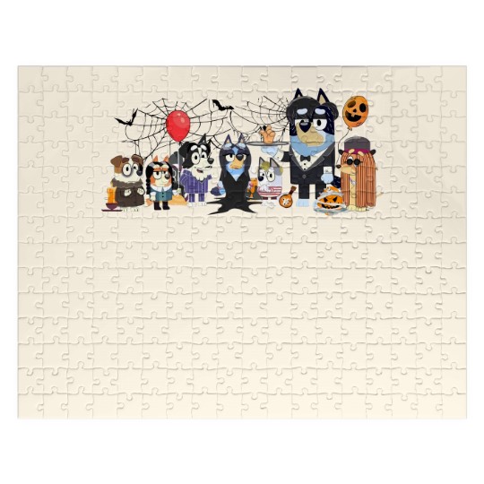 Discover BlueyDad Halloween Jigsaw Puzzles