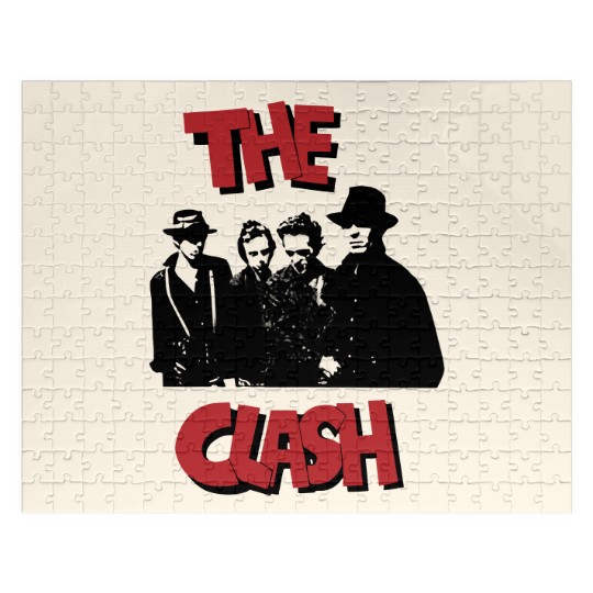 Discover The Clash Vintage Rare Jigsaw Puzzle - British Punk