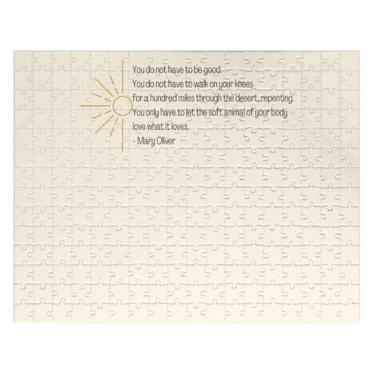 Discover Wild Geese | Mary Oliver Jigsaw Puzzles