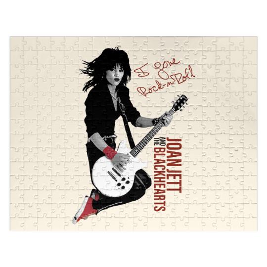 Discover New Joan Jett Rock N Roll Funny Jigsaw Puzzles Jigsaw Puzzles