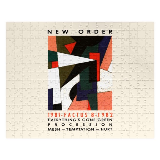 Discover New Order Jigsaw Puzzles