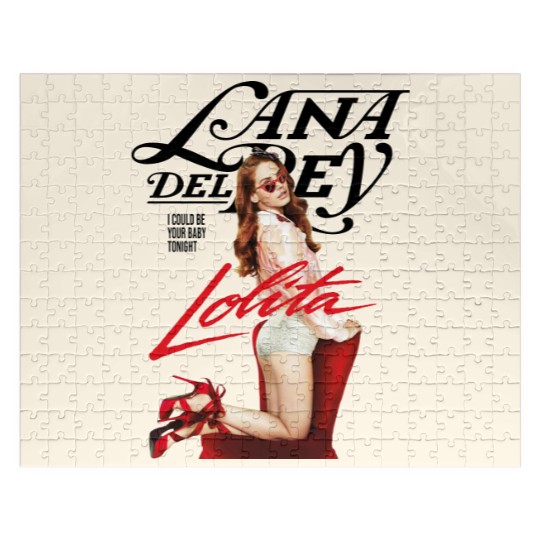 Discover Lana Del Rey Lolita Jigsaw Puzzles classic style Men