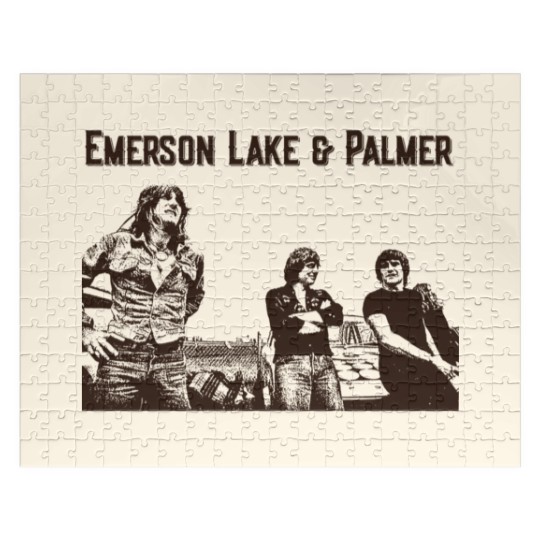 Discover Emerson Lake and Palmer 14 Jigsaw Puzzles
