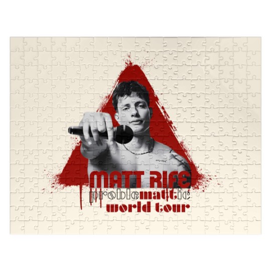 Discover Matt Rife World tour Problematic 2023-2024 Jigsaw Puzzles