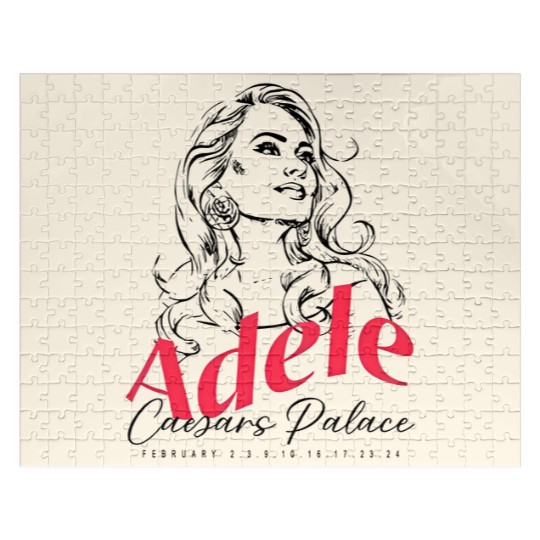 Discover Adele 2024 Tour Jigsaw Puzzles, Adele Merch Jigsaw Puzzles