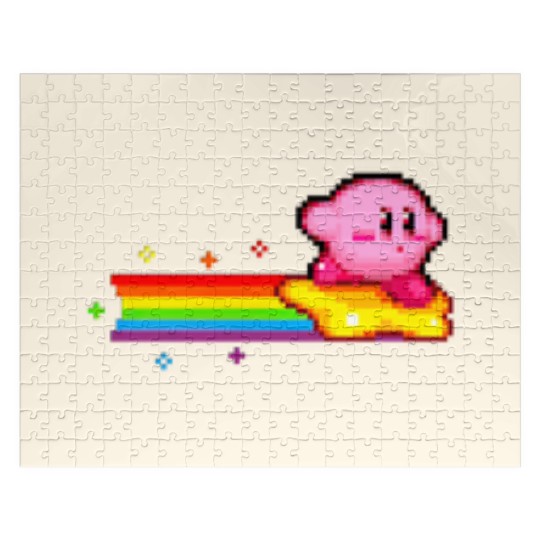 Discover Kirby Rainbow Jigsaw Puzzles, Cute Kirby Jigsaw Puzzles