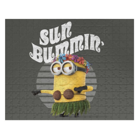 Discover Despicable Me Minions Bob Sun Bummin Hula Graphic Jigsaw Puzzles