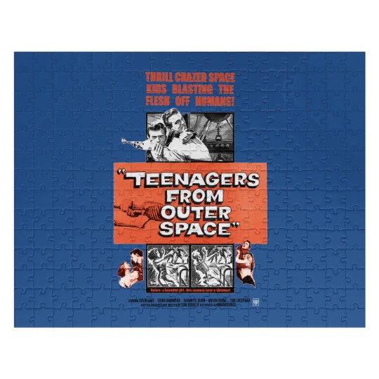 Discover Teenagers From Outer Space Jigsaw Puzzles
