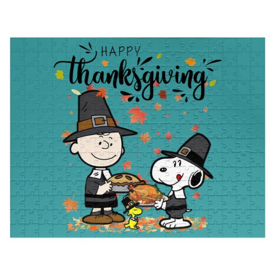 Discover Snoopy Thanksgiving Jigsaw Puzzles