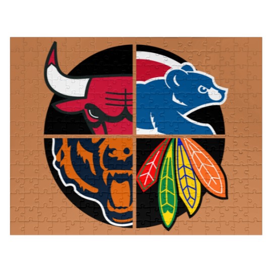 Discover Northside Chicago Sports Teams Jigsaw Puzzles