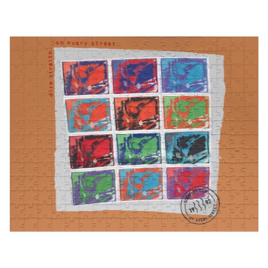 Discover Vintage Dire Straits 1991 On Every Street Tour Jigsaw Puzzles