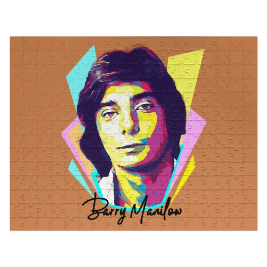 Discover Wpap Pop Art Baraaary Manilow Jigsaw Puzzles