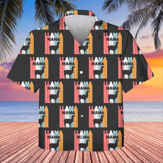 Discover Llama/Alpaca Design - LLAMA MAMA Kids Hawaiians