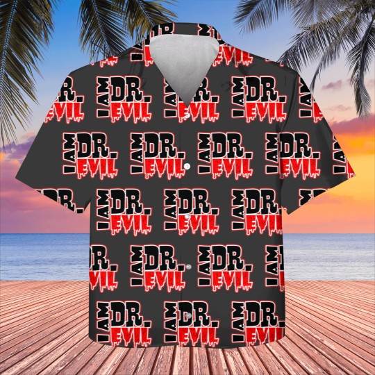 Discover Halloween - I am Dr. Evil Kids Hawaiians