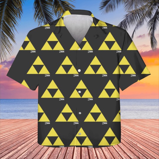 Discover Nintendo Legend Of Zelda Classic Iconic Triforce Kids Hawaiians